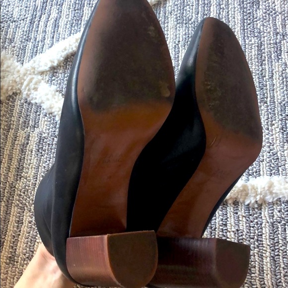 Zara black booties with chunky heels - Picture 6 of 6